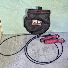 RX Smart Gear corda de salto corda de velocidade, bolsa cabo ajustável treinamento crossfit 9,5 pés comprar usado  Enviando para Brazil