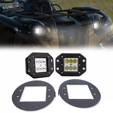 Używany,  Fit Yamaha Grizzly 700 07-15 & 550 09-14 24W LED Light Pods Headlight Mount Kit na sprzedaż  Wysyłka do Poland