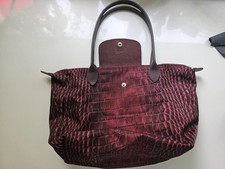 Longchamp pliage croco for sale  TWICKENHAM