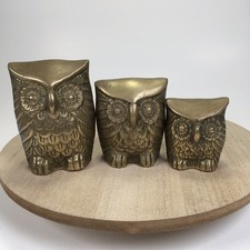 Vintage brass owl for sale  Keller