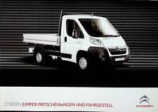 227299) Citroen Jumper Fahrgestelle + Pritsche Prospekt 2009 comprar usado  Enviando para Brazil