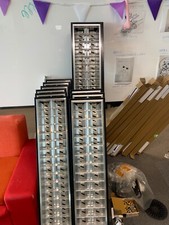 Fluorescent light fittings for sale  SOLIHULL