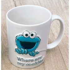 cookie monster mug for sale  WALTON-ON-THAMES
