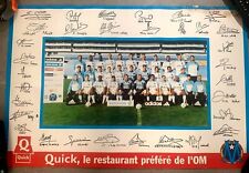 Poster olympique marseille d'occasion  Clarensac