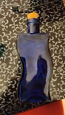 Flasche blaue glasflasche gebraucht kaufen  Langen