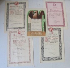 Vecchi diplomi scuola usato  Reggio Emilia