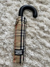 Leather handle burberry for sale  LONDON
