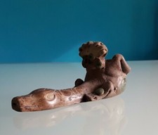 Pipa artigianale terracotta usato  Palazzolo sull'Oglio