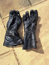 Vintage black leather for sale  ANDOVER