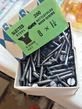 Slotted steel countersunk for sale  DORKING