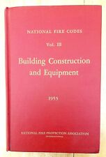 National Fire Codes for Building And Construction and Equipment 1955 Revised, HB segunda mano  Embacar hacia Mexico