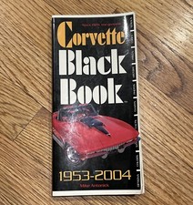 Corvette black book for sale  La Grange Park