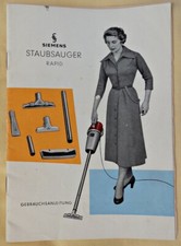 Anleitung staubsauger siemens gebraucht kaufen  Berlin