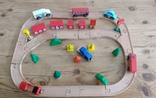 Wooden train track for sale  GILLINGHAM