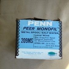 Molinete de pesca vintage Penn Peer monofil 209 MS na caixa original com papéis comprar usado Molinete de pesca vintage Penn Peer monofil 209 MS na caixa original com papéis comprar usado  Enviando para Brazil