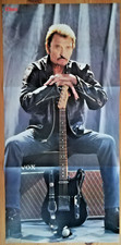 Poster johnny hallyday d'occasion  La Loupe