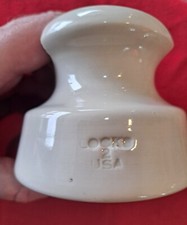 Locke white porcelain for sale  Ames