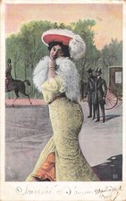 Woman elegant feather d'occasion  Expédié en Belgium