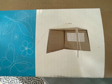 2.7x2.7 gazebo cream for sale  BASINGSTOKE