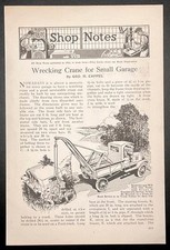 Wrecking crane small for sale  Diamond Point