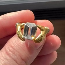 Emerald moissanite 14k for sale  Edison