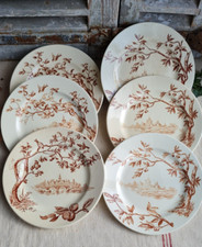 Anciennes assiettes plates d'occasion  Le Poinçonnet