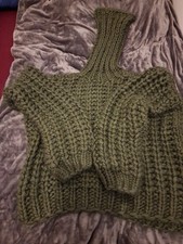 Grobstrick rollkragen pullover gebraucht kaufen  Berlin