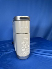 Cafeteira Keurig 42 oz K-Mini cinza dose única K-Cup Pod Brewer K22, usado comprar usado  Enviando para Brazil
