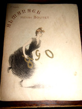 Boutet almanach 1890 d'occasion  Thann