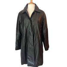 Excelled leather trench for sale  Parkton