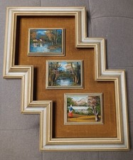 Trittico quadri con usato  Roma
