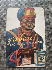 Plaque publicitaire banania d'occasion  Narbonne