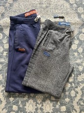 mens superdry joggers for sale  FARNBOROUGH