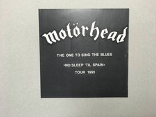 Motorhead The One To Sing Blues Spanish Version Promo Insert comprar usado  Enviando para Brazil