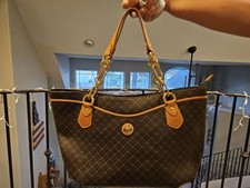 Bolsa tote RIONI Moda Italia monograma alça dupla couro cascata sela comprar usado Bolsa tote RIONI Moda Italia monograma alça dupla couro cascata sela comprar usado  Enviando para Brazil