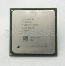 PROCESSADOR INTEL PENTIUM 4 2,40 GHZ, CACHE 512K, 533 MHZ FS GRAU B SL6PC, usado comprar usado  Enviando para Brazil
