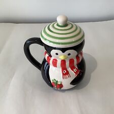 Christmas penguin ceramic for sale  HARROW