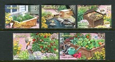 Mes de colección de estampillas 2019 en el jardín (SCM) - Juego de 5 estampillas MUH segunda mano  Embacar hacia Mexico