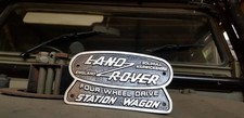 Distintivo de vagão Land Rover Solihull Warwickshire Defender estação de tração nas quatro rodas comprar usado  Enviando para Brazil