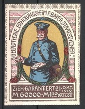 Reklamemarke geldlotterie erho gebraucht kaufen  Berlin