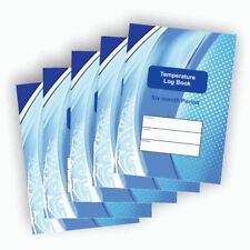 Temperature log book for sale  CREDITON