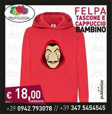 Felpa cappuccio tascone usato  Furci Siculo