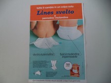 advertising Pubblicità 1977 PANNOLINO LINES SVELTO, usado comprar usado  Enviando para Brazil