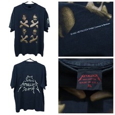 Camiseta Vintage Metallica Tamanho XL Nascimento Escola Morte Anos 90 Ponto Único REIMPRESSÃO comprar usado  Enviando para Brazil