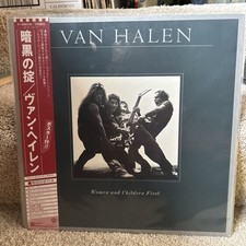 Van Halen Women And Children First Warner Bros. Records P-10801W Japan   LP OBI comprar usado  Enviando para Brazil