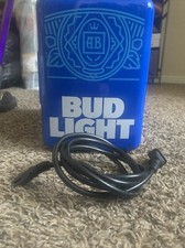 Usado, Mini geladeira BUD LIGHT capacidade 6 latas/4 litros mini refrigerador de bebidas portátil azul comprar usado  Enviando para Brazil