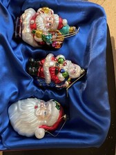 Lot santa ornaments for sale  Kelso