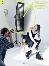 2pcs godox 35x160cm for sale  Miami