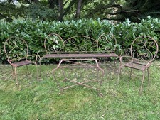 Antique garden bench for sale  STOKE-ON-TRENT