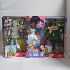 Zestaw 3 lalek Barbie: Tin Man, Strach na wróble i Alicja na sprzedaż  Wysyłka do Poland